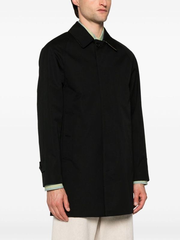 Black Cotton Coat