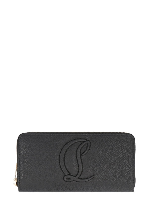 By My Side Logo Leather Zipper Long
  Wallet