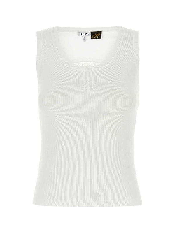 Loewe White Sleeveless