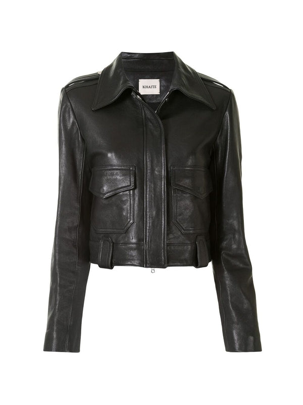 Cordelia Pocket Leather
  Jacket