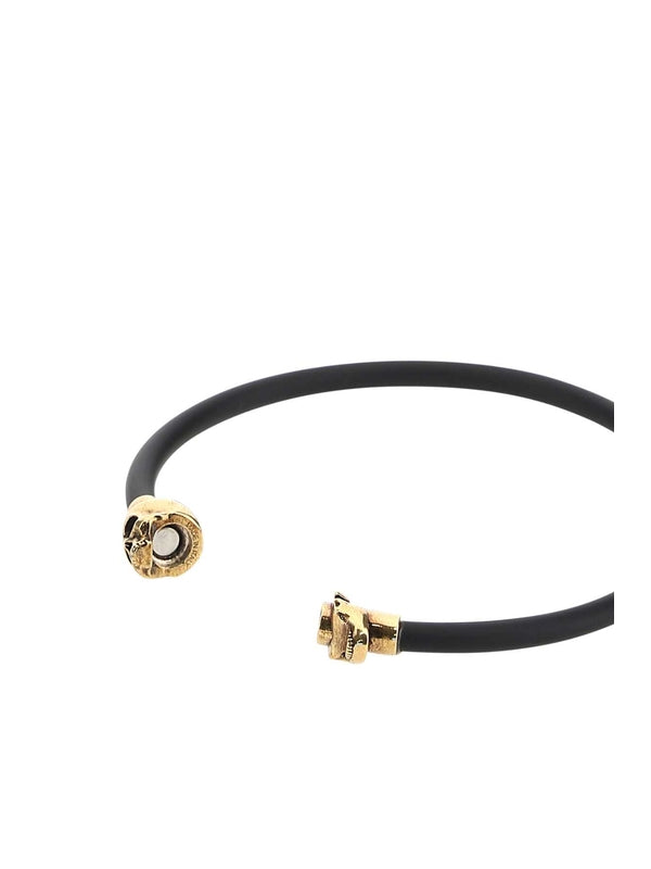 Alexander Mcqueen Black Bracelet