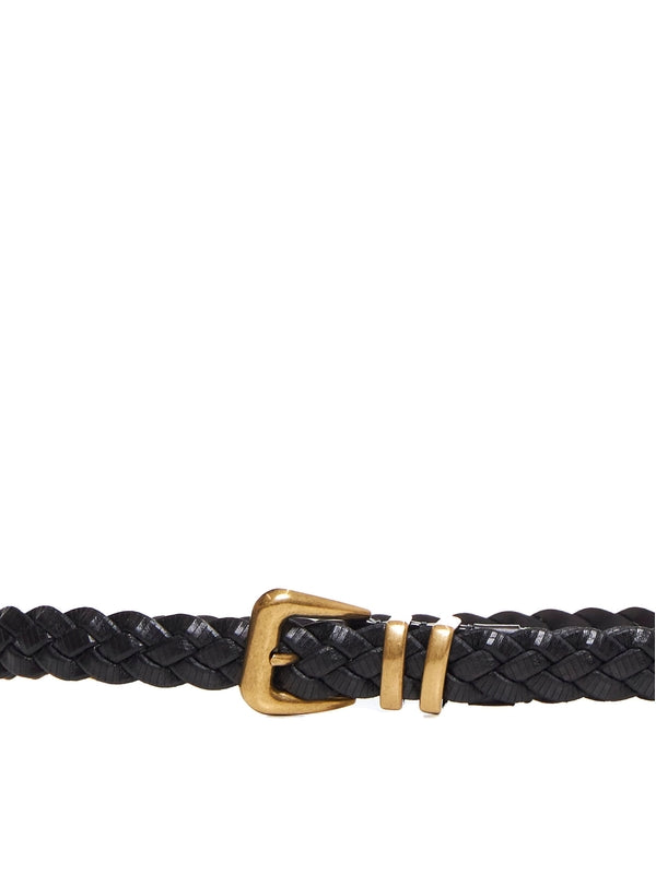 Braided Leather Belt