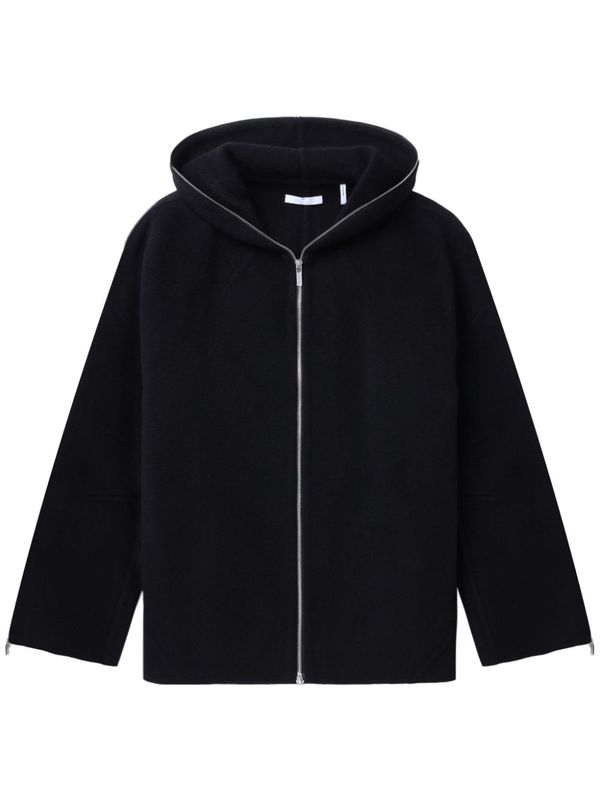 Wool Hoodie Zip-Up