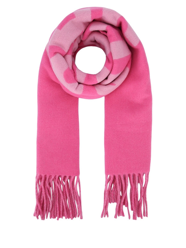 Jacquemus Pink Wool Mufflers