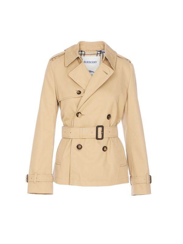 Belt Decor Trench Coat