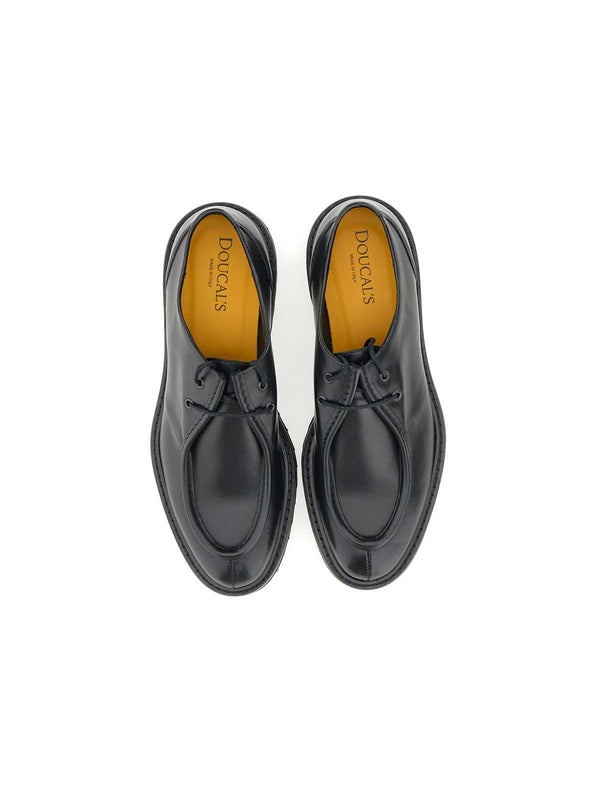 Doucal'S Black Lace-Ups