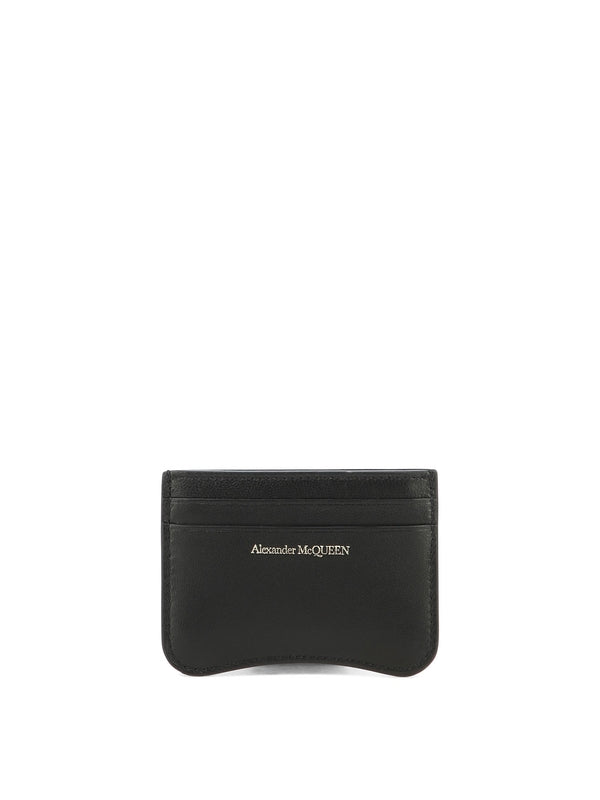 Alexander Mcqueen Black Card Holders
