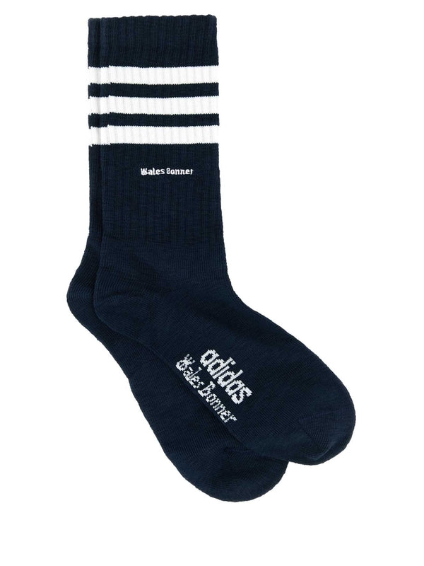 Wales Bonner Navy Socks