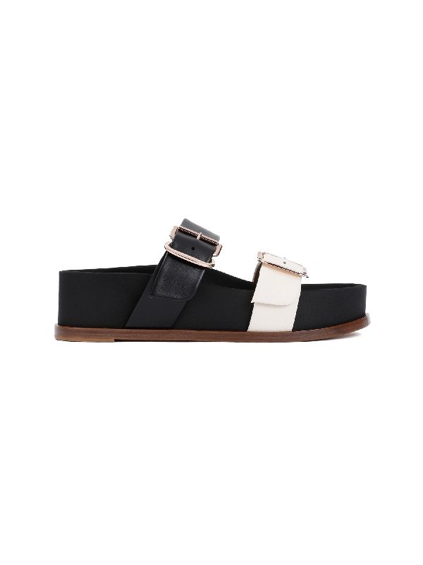 Wren Leather Buckle Sandals