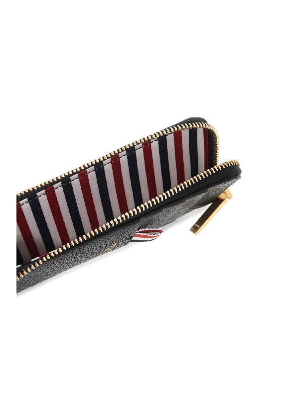 Rwb Tab Pebbled Leather Card Wallet - Jente