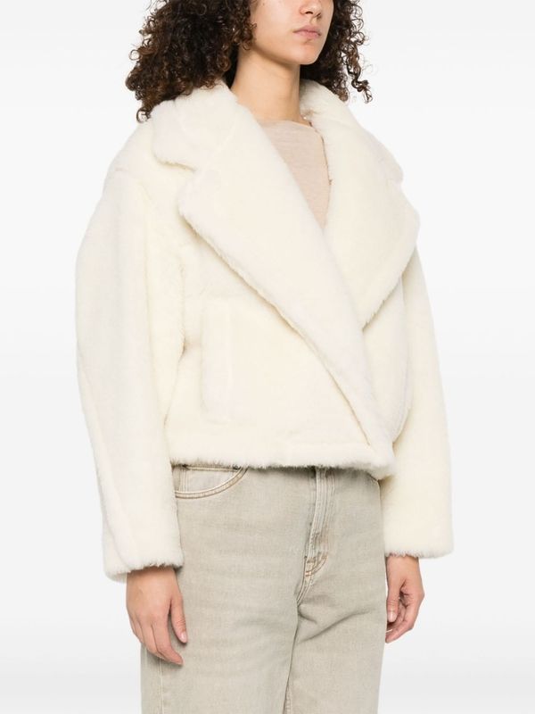 Oggeri Alpaca
  Blend Shearling Jacket