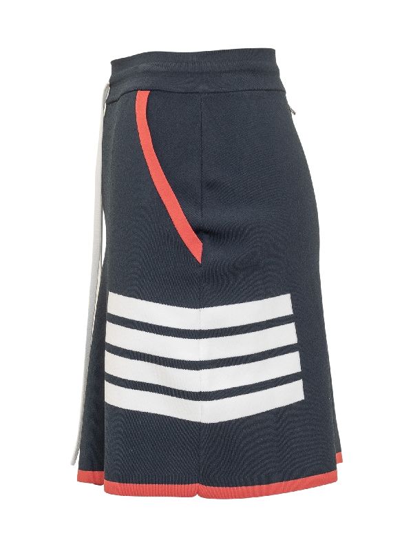 4-Bar Pleated Skirt