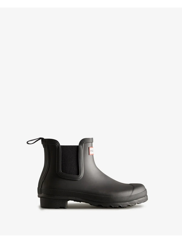 Hunter Black Chelsea Boots