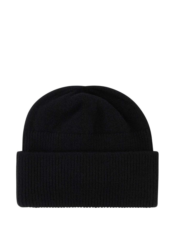 PATOU - Logo Jacquard
  Wool Cashmere Beanie - Jente