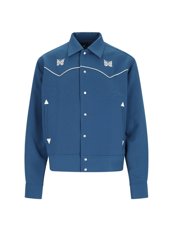 Cowboy Butterfly Embroidery Jacket