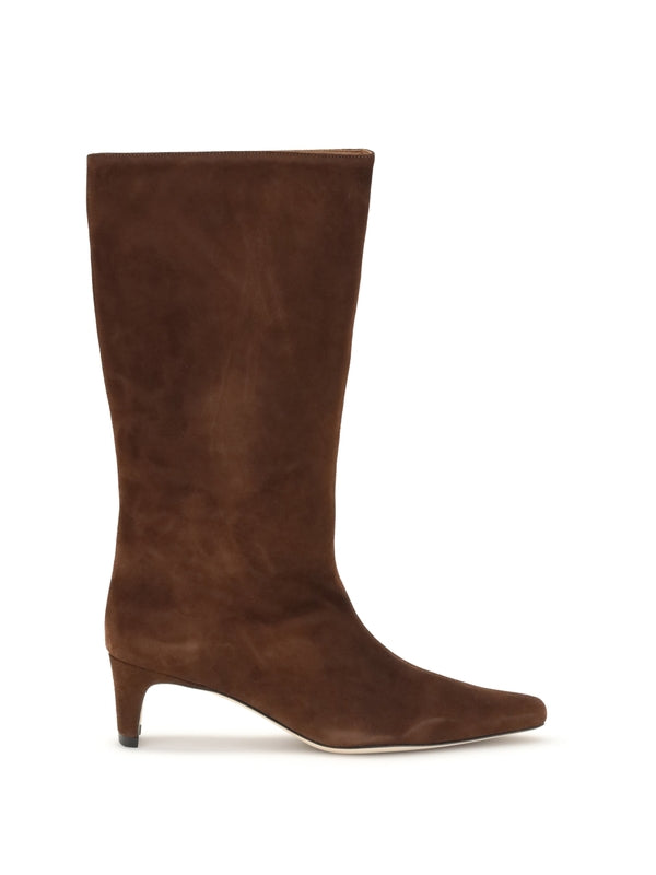Staud Brown Middle Boots