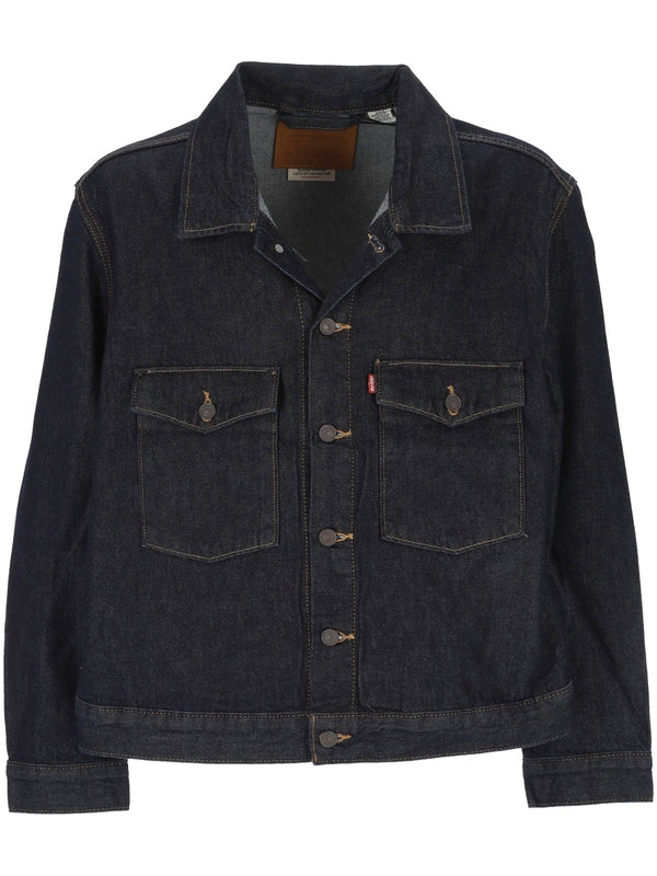 Levi'S Navy Trucker Jacket