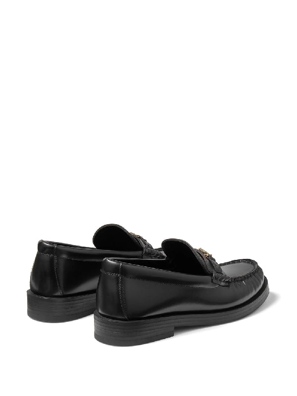 Addie Logo Plaque Loafers