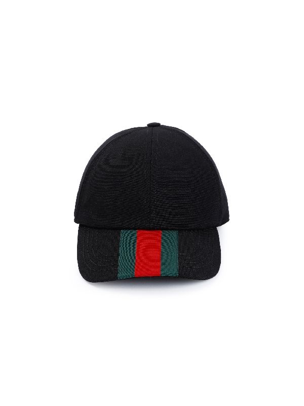 Web Detail Wool Ball Cap