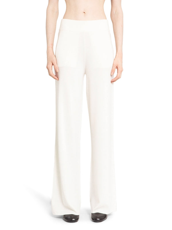 WIDE LEG  2421336022600 001 White Trousers