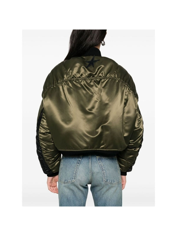 Ruffle Detail Bomber