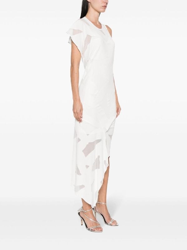 White
  Asymmetric Dress