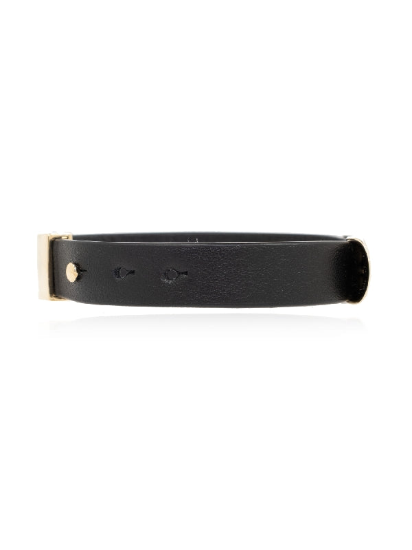 Logo Engraving Buckle Leather
  Bracelet