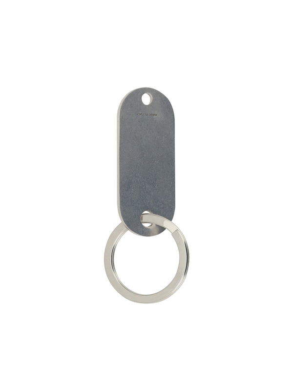 Number Logo Brass Keyring