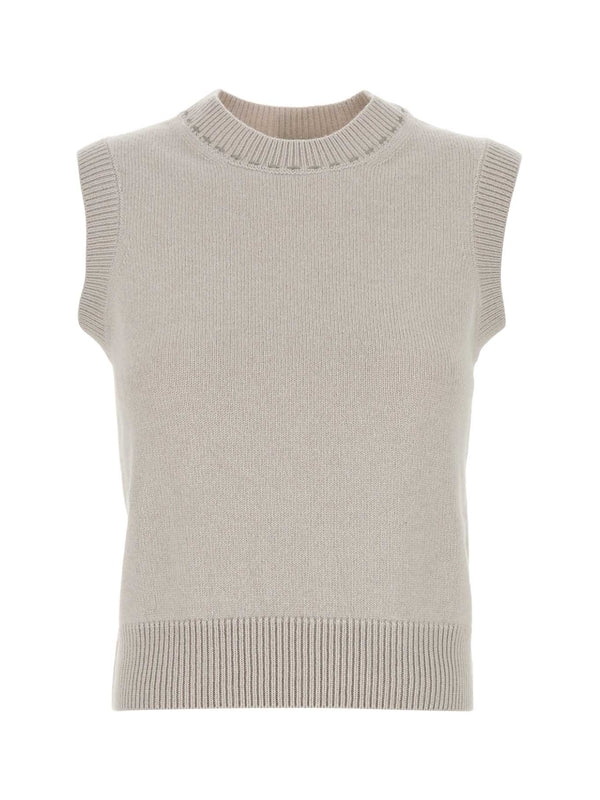 Selleria Stitch Cashmere Knit Vest