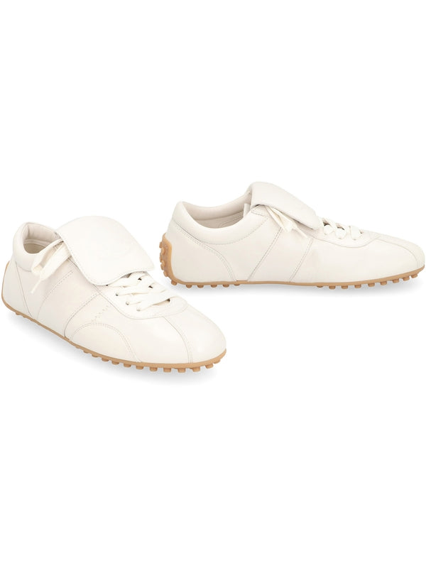 Tod'S White Low Top Sneakers