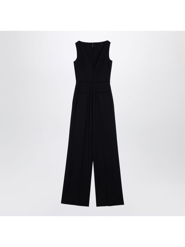 Wool Sleeveless Jumpsuit