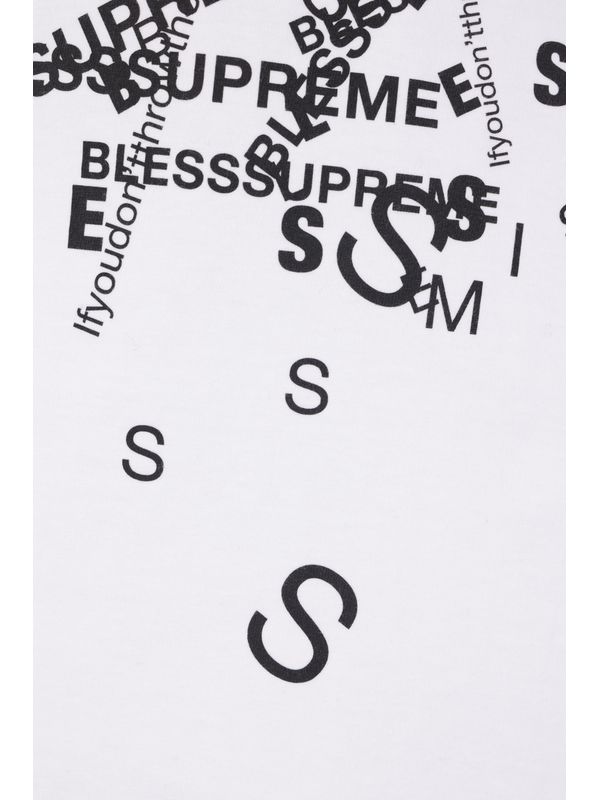 SUPREME Graphic Printed Cotton Short Sleeve T-shirt