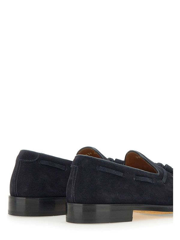 Tassel Detail Suede Loafers