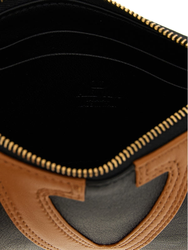 Valentino Brown Card Holders