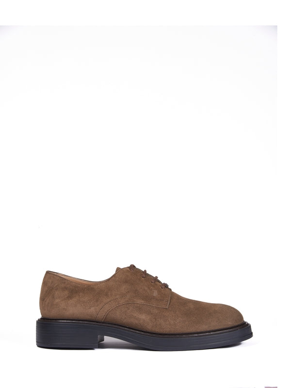 Suede Lace-Up Shoes