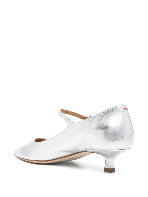 Ad Silver Pumps Heels