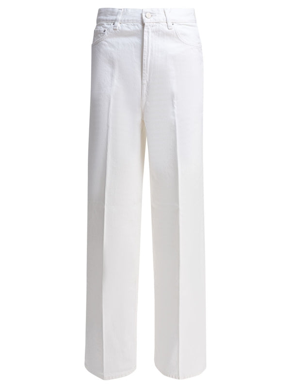 Toteme White Denim Pants