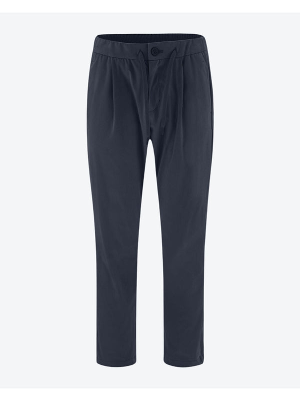 Herno - Navy Pintuck Pants - Jente