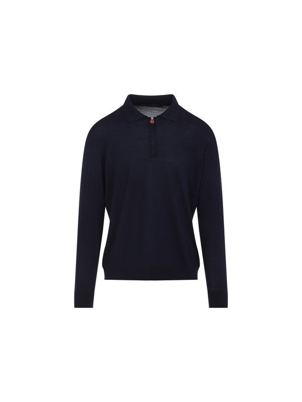 Kiton Navy Knit