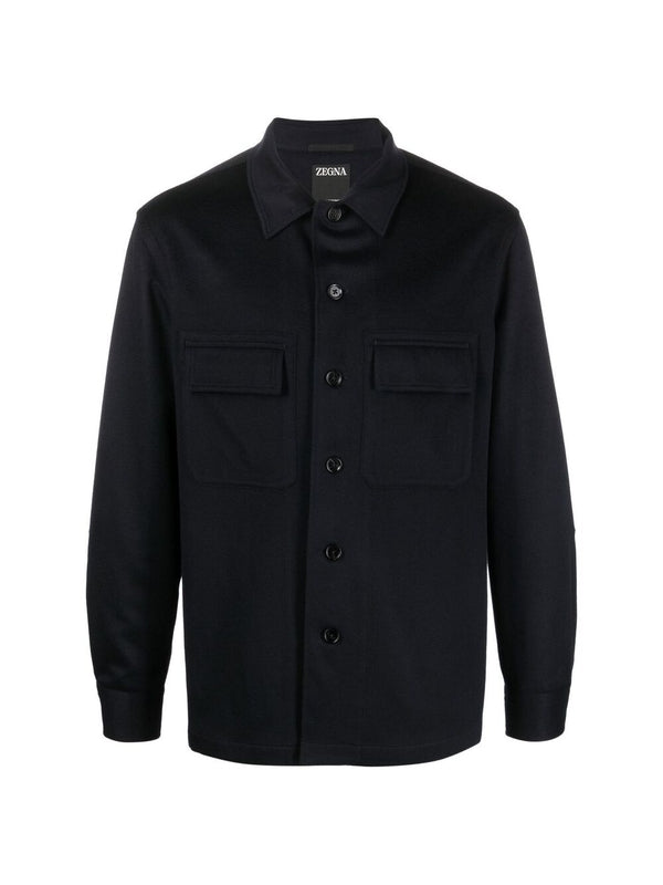 Z Zegna Navy Jackets