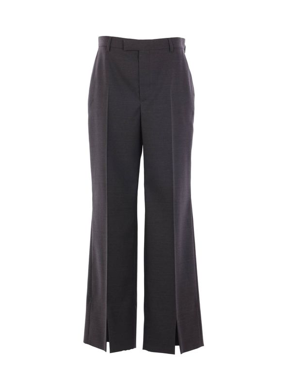 Slit Detail Wool Pants