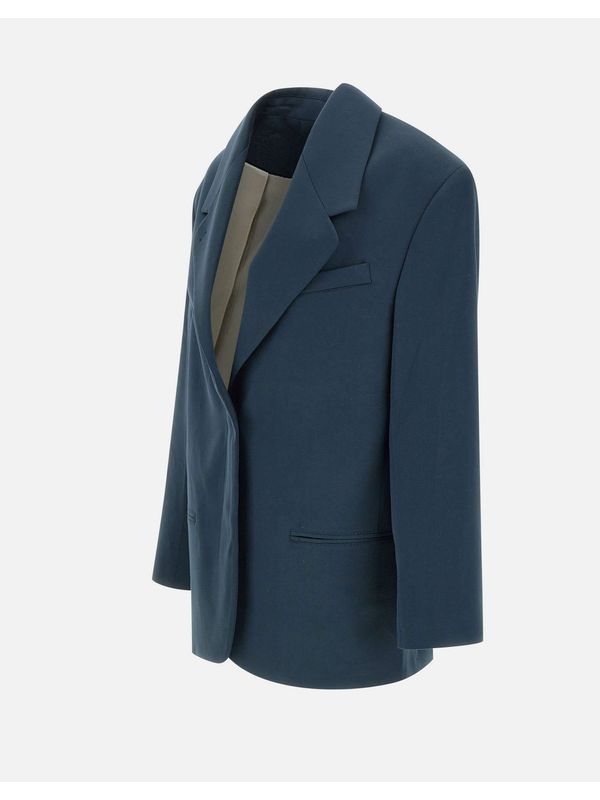 Single-Breasted Tailored Jacket