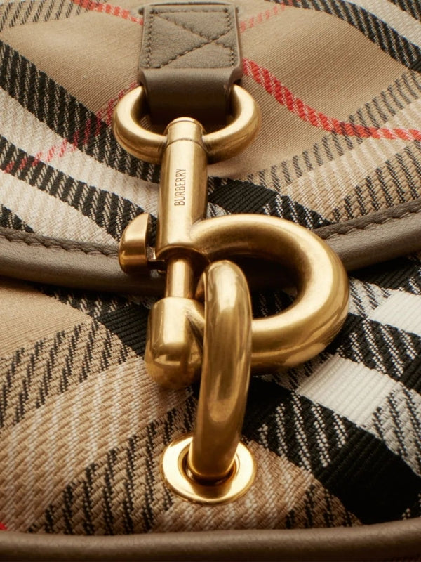 B Clip Check Crossbody