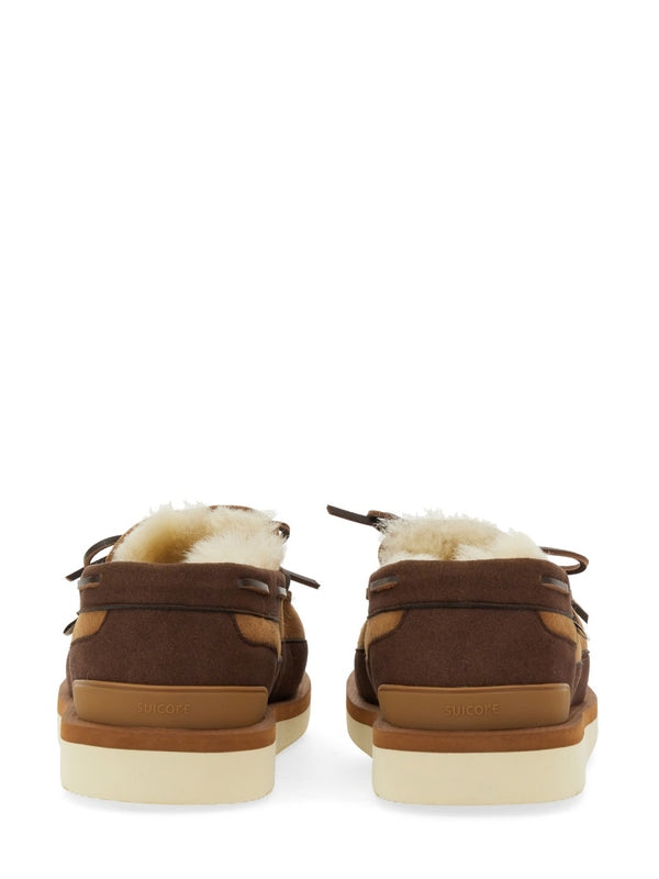 Suicoke Brown Driving Shoes