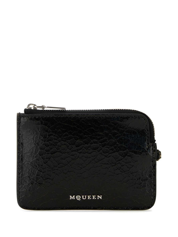 Alexander Mcqueen Black Card Holders