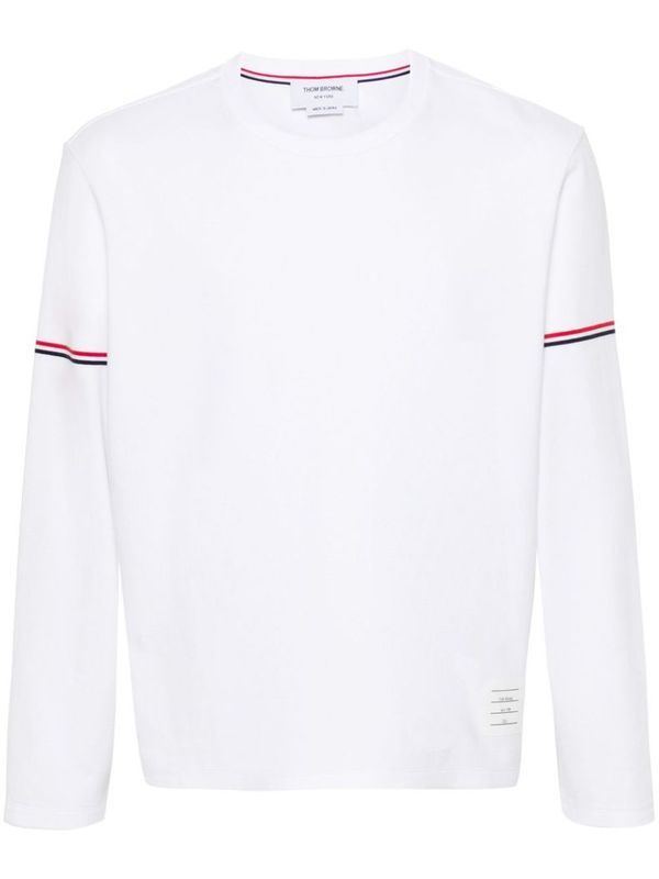 RWB Tab Cotton Long Sleeve Top