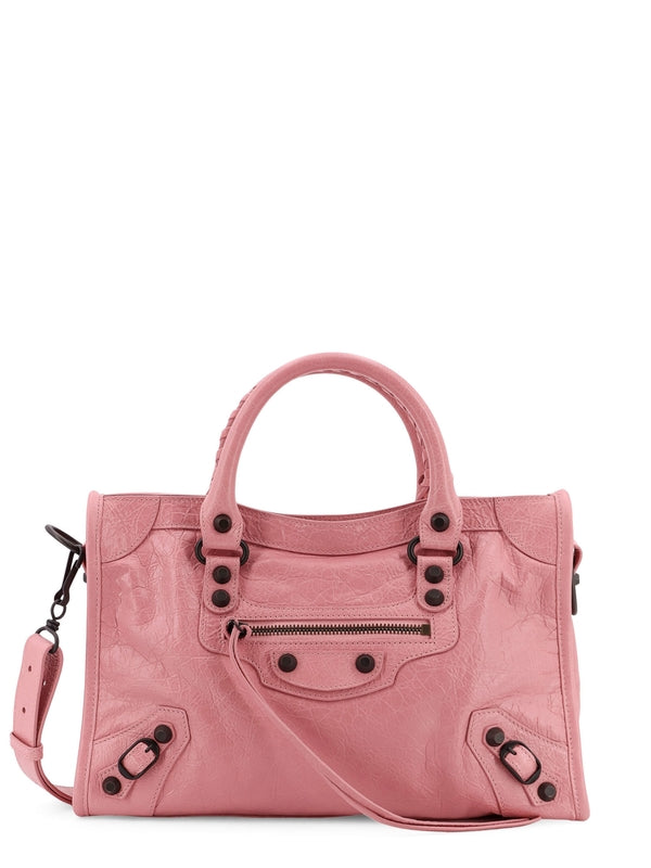 Balenciaga City Small Pink Tote Bags