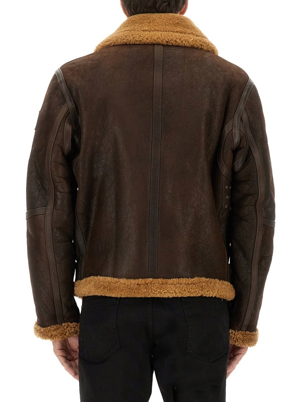Belstaff Brown Fur & Shearling