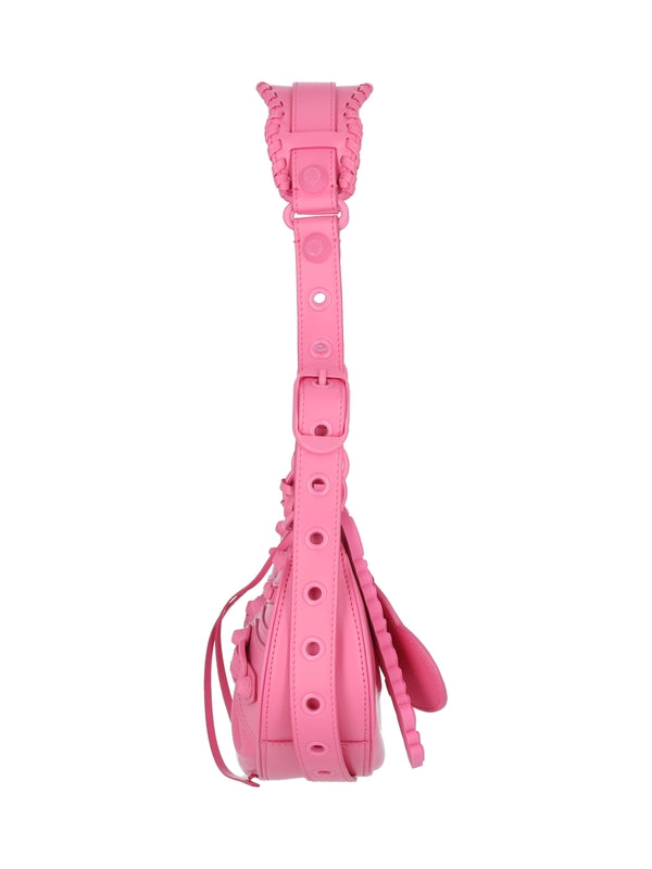 Balenciaga Le Cargol Xs Pink Crossbody & Shoulder Bags