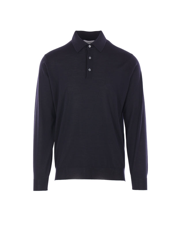 Lardini Navy Polo Shirts